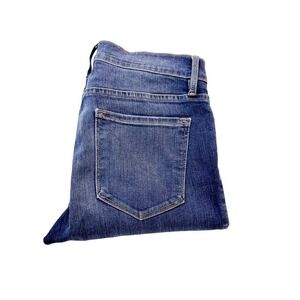 Frame Le Skinny de Jeanne Crop Denim Jeans Lo/Hi Hem Size 27